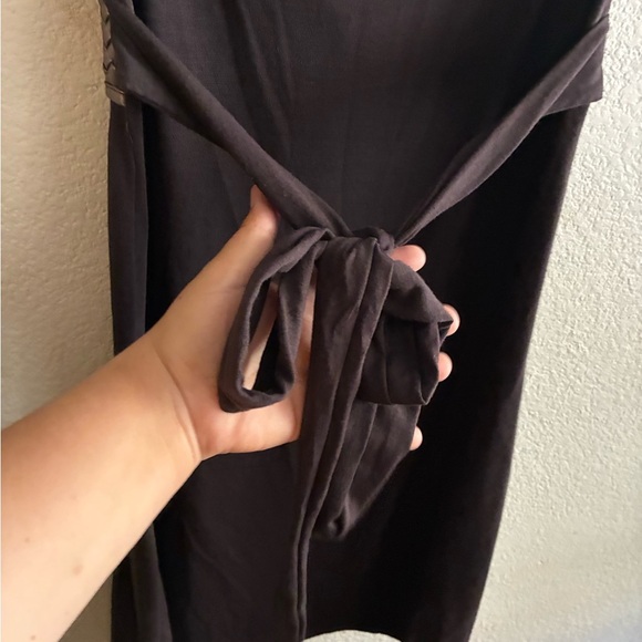 Forever 21 Y2K Brown Mini Dress with Woven Belt S - Picture 9 of 11